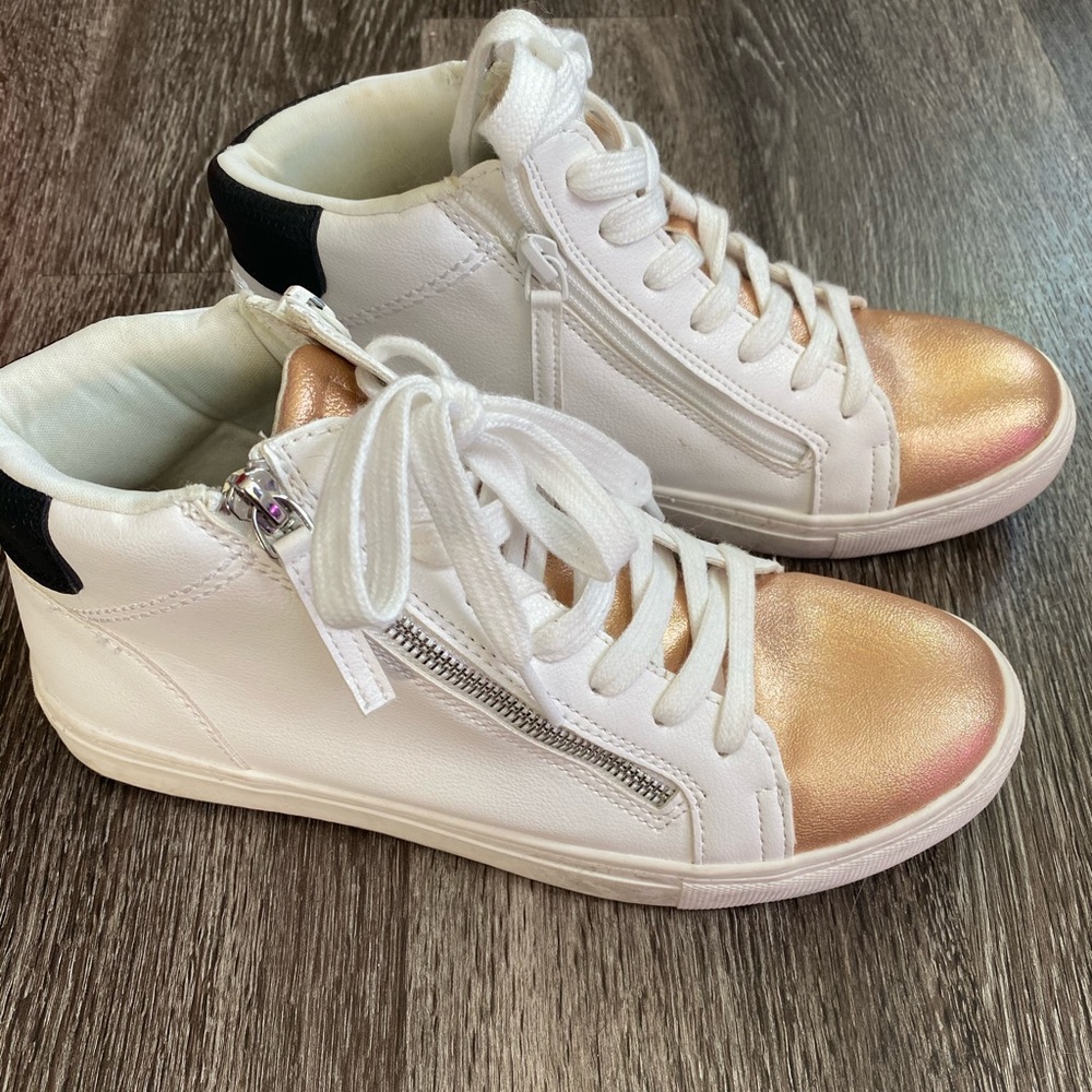 Zip-up High-top sneakers